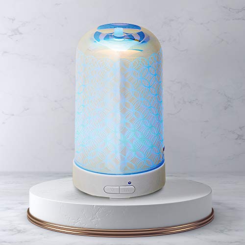 Difusor ultrasónico 3D diseño vidrio 100ml miniatura 2
