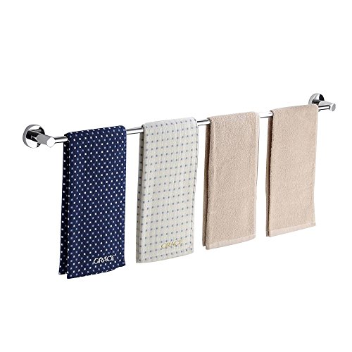 Toallero de baño largo de 100 cm para colgar sábanas de ducha sin doblar 2