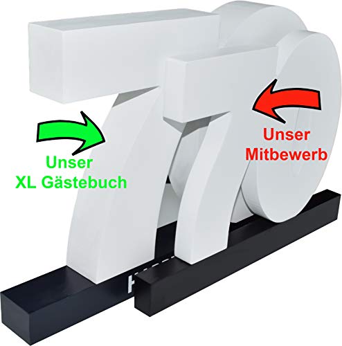 CREOFANT ® Libro degli ospiti XL 60° compleanno ·