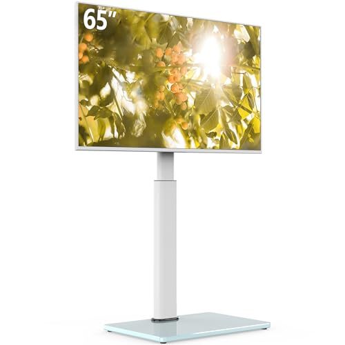 La Mejor Recopilación de pedestal para pantalla de esta semana. 41 AOKCOS - Soporte giratorio de piso para TV de 32 a 65 pulgadas, 8 niveles de altura ajustable, soporte de TV pequeño para sala de estar/recámara, soporta hasta 40 kg (88 libras),...