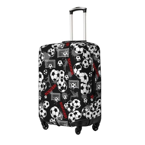Soccer Football Travel Luggage Cover Suitcase Protector Washable Baggage Covers Fits 18-30 Inch Casesmall2