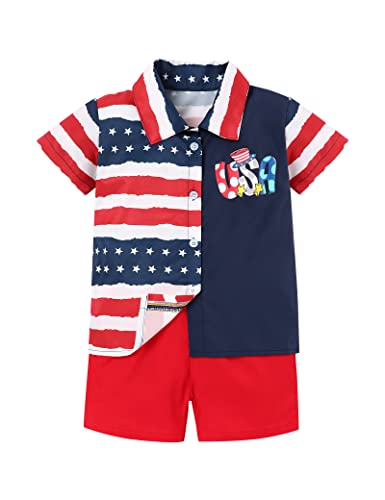4th-of-July-Outfits-Toddler-Baby-Boy-Independence-Day-Outfits-Summer-Clothes-Shirt-Shorts-Set