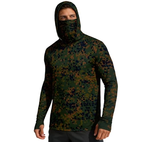 Sweat à capuche d'été léger pour homme ample avec poches avant