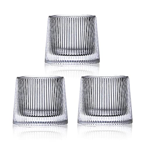 Stripes Old Fashioned Glasses