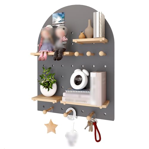 Kit combiné de panneaux perforés modulables pour un rangement stable