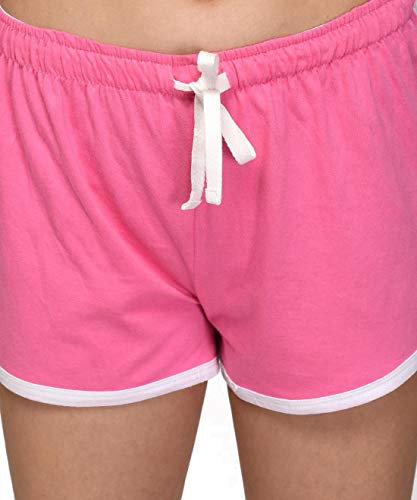 Image of KOTTY Women's Night Shorts(White&LightPink,26)