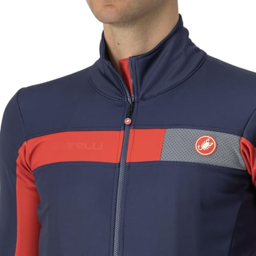 Castelli Mortirolo 6S Chaqueta Hombre Azul XL miniatura 5