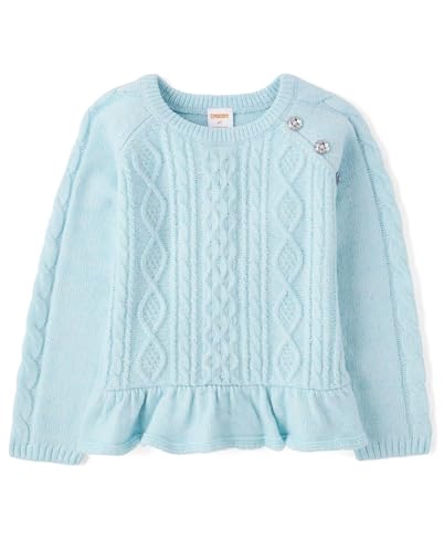 Image of Gymboree Girls' and Toddler Long Sleeve Peplum Pullover Sweater
