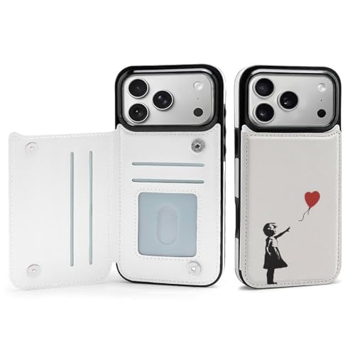 iPhone17ProMaxΉP[X oNV[ ̎q ԂD Banksy 蒠^ ACtH17ProMaxP[X z^ J[h/[ X^h@\ }Olbg Sʕی  lC CX[dΉ