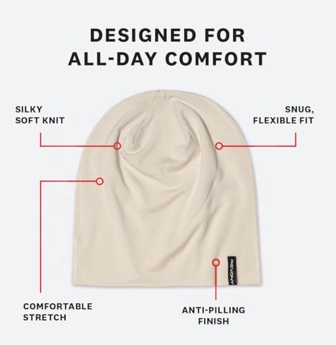 Image of Summer T-Shirt Beanie for Men & Women - Soft Modal - Slouchy Style