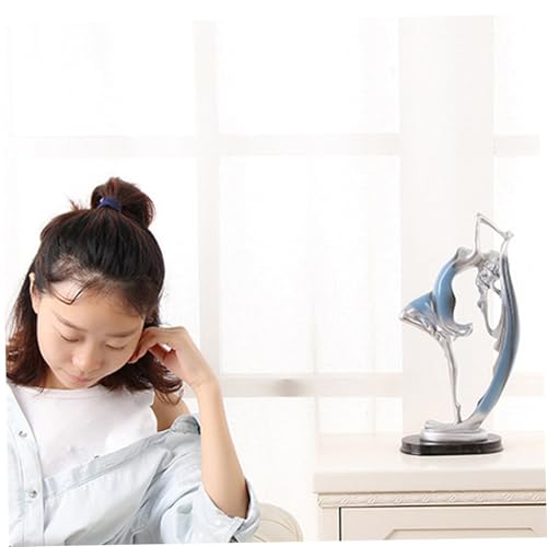 Figurine danseuse bleue pour décoration de table et centre de table de mariage DIY