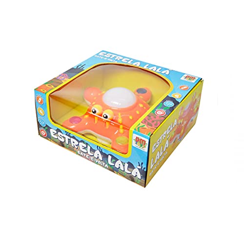 Estrela Lala Bate E Volta Musical, DM Toys