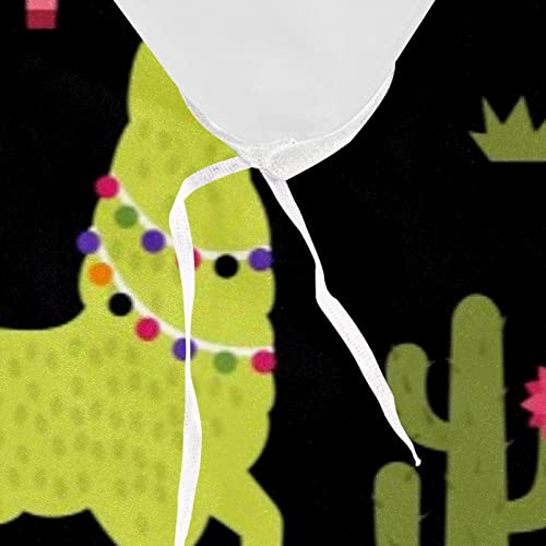 Ratgdn Cartoon Llama Alpaca Cactus Duvet Cover Set, 3 Pieces Bedding Set With Zipper Closure, 2 Pillow Shams 1 Duvet Cover, Comforter Cover For Children/Kids Twin Size #TOP4