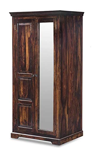 Image of Sheesham Solid Wood Jaipur Storage Wardrobe