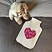 'Love Hearts Heart ' Hot Water Bottle Cover (HW00039687)