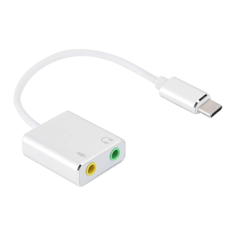 Adattatore Audio USB C Scheda Audio Stereo Esterna con Jack per Cuffie da 3,5 Mm e Microfono per Windows, Mac, Linux, PC, Laptop, Desktop, PS5, 3 Pro