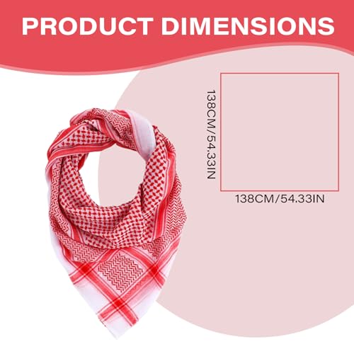Écharpe Shemagh pour hommes de qualité supérieure douce et durable - 6