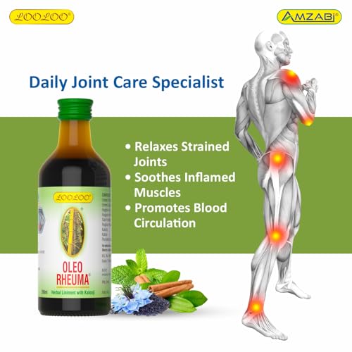 LOOLOO Oleo Rheuma 200Ml Khojati Pain Oil