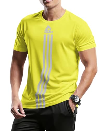 Image of Noble Monk Men's Regular Fit T Shirt |Half Sleeves |Round Neck | Casual T-Shirt for Me