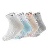 UZIS Elite Basketball Socks Cushion Athletic Crew Socks Breathable Compression Running Sports Socks