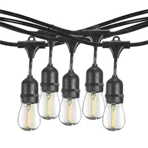 Bulbrite 862819 kit de luces led vintage S14 30 ft