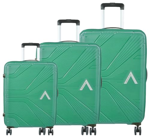 Image of VIP Aristocrat Phantom PRO 55, 66 & 76 Cm Polyproplyene Hard-Sided 8 Wheels Spinner Luggage Set of 3 Trolley Bags for Travel with Combination Lock| 3 Years Warranty