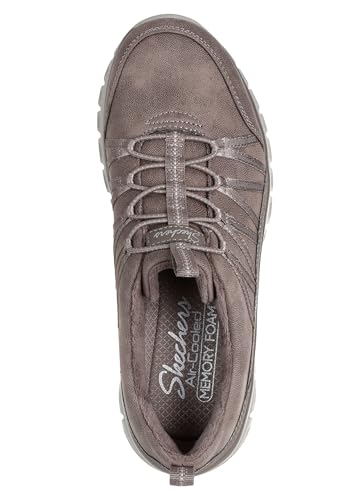 Skechers - Chaussures de sport à cordon élastique très confortables 039630 synthétique, Taupe Dktp, 41 EU