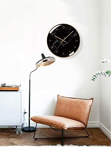 Horloge de couloir domestique aspect marbre chic et moderne - 3