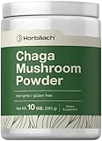 Chaga Mushroom Powder | 10 Ounce | Vegan, Non-GMO & Gluten Free Supplement | by Horbaach
