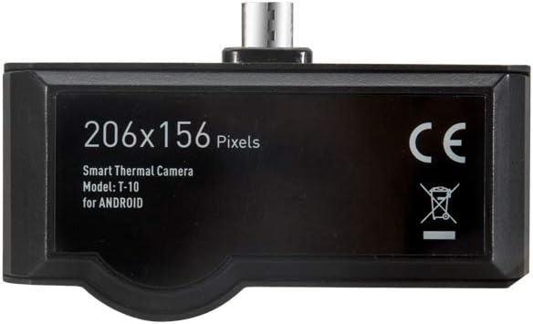 Review CEM T-10 Misco-USB Type C Professional Grade Thermal Camera for Smartphones - Image Enhancement Technology