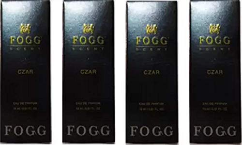 Fogg FoggMobilePack CZAR (PACK OF 4) EACH 15ML Pocket Perfume – For Men & Women (60 ml, Pack of 4)