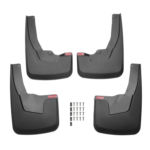 Image of Mud Flap Splash Guard with Mount Accessories Front & Rear Side Mud Guard for Dodge for Ram 1500 2019-2024 (Set of 4)