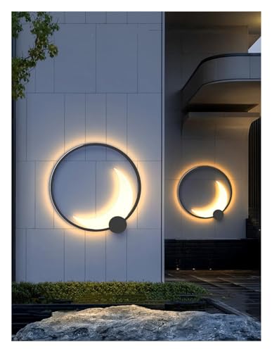 Lampes de lune rondes étanches IP65 éclairage acier inoxydable jardin rue 240V
