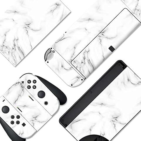 PlayVital Pegatinas Protectora Nintendo Switch OLED Cover