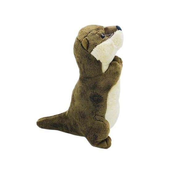 Peluche loutre debout : un doudou déco idéal pour le salon