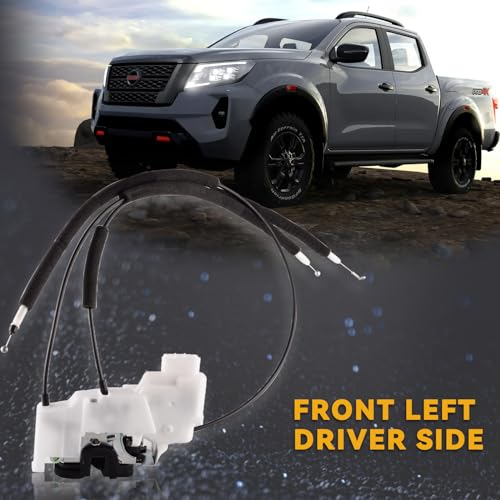 Image of Front Left Door Lock Actuator Compatible for Nissan Frontier 2005-2021 Pathfinder 2005-2012 Xterra 2005-2015 Replace Driver Side Door Lock Latch Assembly