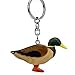 Ente Stockente Erpel Schlüsselanhänger aus Holz