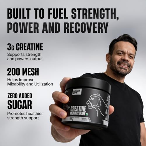 BeastLife Creatine Monohydrate Powder 100g - Image 3