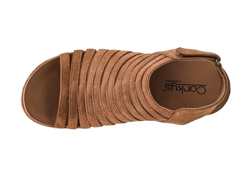 Corkys Footwear Women's Oopsie Daisey Wedge - Featuring a 2.5-Inch Heel, A Strappy and Breathable Upper, Signature Corkys Soft EVA Insoles for All-Day Wear4