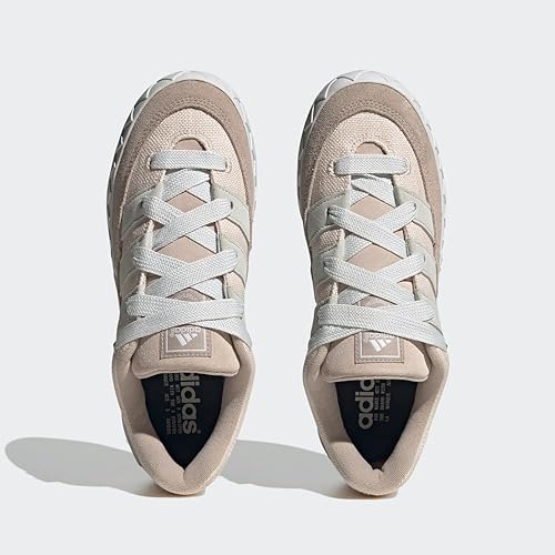 adidas Mens Adimatic Lace Up Sneakers Shoes Casual - Off White - Size 12 M3