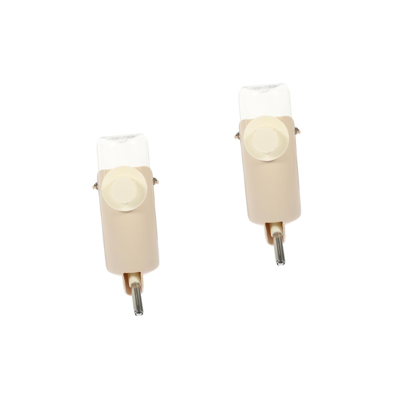 DOITOOL 2pezzi Distributore Automatico Per Piccoli Animali Bevitore Per Criceti Conigli e Porcellini Design Portatile e Antileak Facile Da Usare