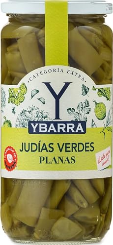 Ybarra Judias Verdes Planas, 660g, frasco de cristal