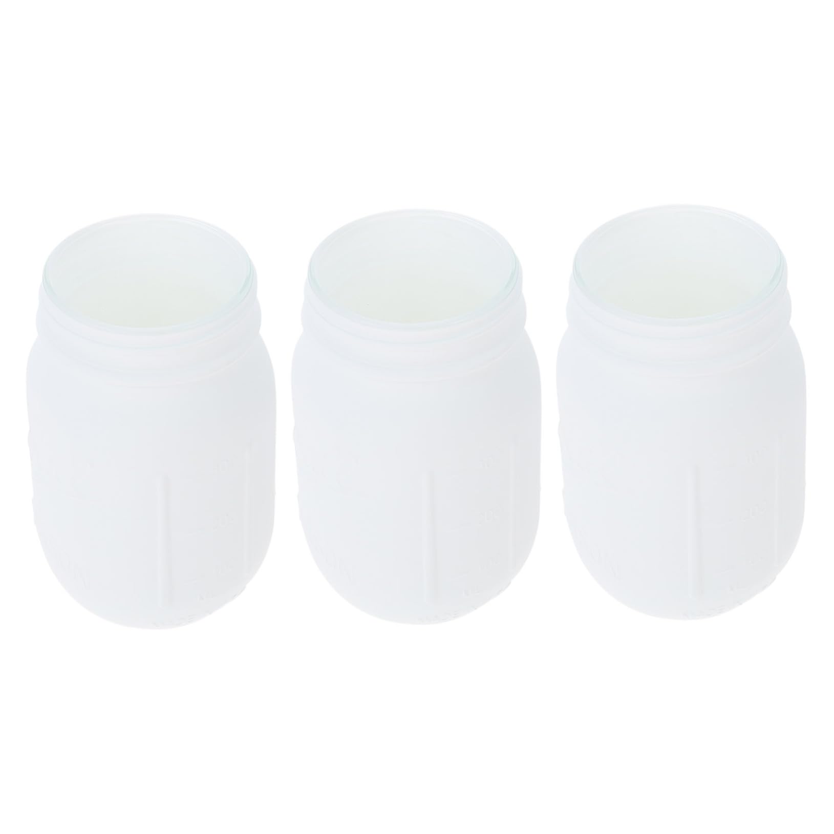 Cabilock Juego de 3 Jarrones de Cristal para Decoración del Hogar Jarrones de Flores Secas para Bodas Hogar Y Oficina