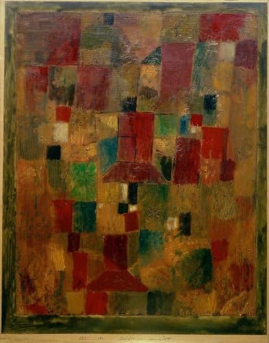 Affiche Artistique Toile Paul Klee 60x90cm pour Habiller un Mur Vide avec Élégance