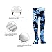 Meaudiwes Knee High Athletic Socks, Tube Outdoor Sport Stockings, Blue Camouflage Camo Horse Fashion Long Leg Socks