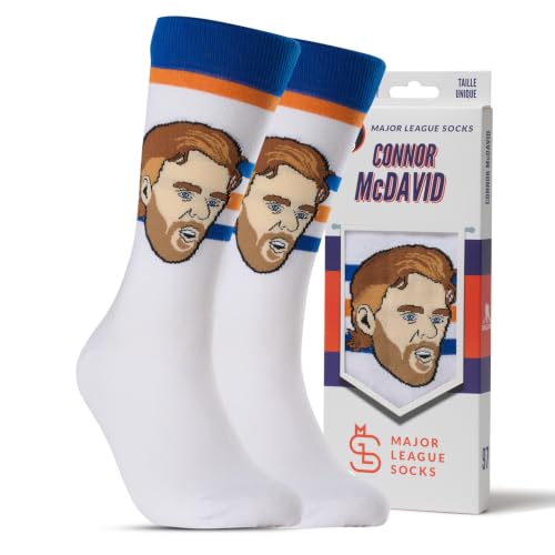 Chaussettes de hockey Connor McDavid Special Edition, taille 7-13