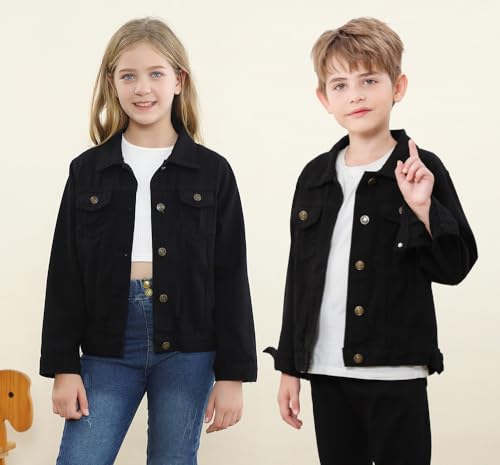 Image of Cromoncent Toddler Denim Jacket for Boys Girls
