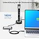 Cable Matters 20Gbps USB4 USB C Switch für 2 Computer, unterstützt 8K@30Hz/4K@144Hz, 140W PD, zur gemeinsamen Nutzung eines USB-C/Thunderbolt 4 Monitors oder Einer USBC/Thunderbolt 4 Docking Station