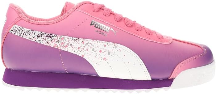 PUMA Kids Girls Roma Starry Night Jr Lace Up Sneakers Shoes Casual - Pink, Purple