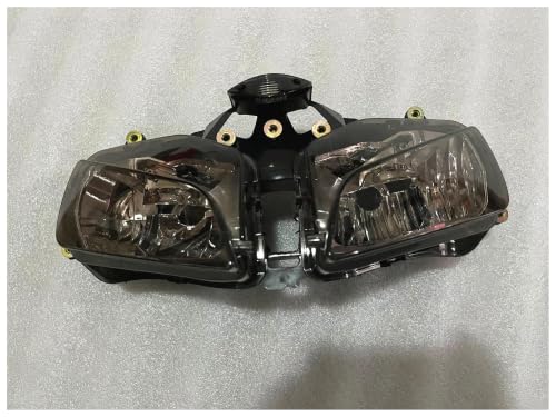 Phare assemblage CBR600RR 2003-2006 avec boîtier argenté pour éclairage optimal